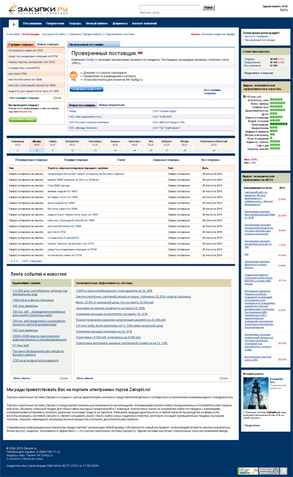 Торгово-закупочная площадка Закупки.ру Торгово-закупочная площадка Закупки.ру